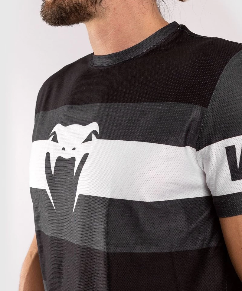 Venum Bandit Dry Tech T-shirt Zwart Grijs 6 Venum Bandit Dry Tech T-shirt Zwart Grijs - Afbeelding 4