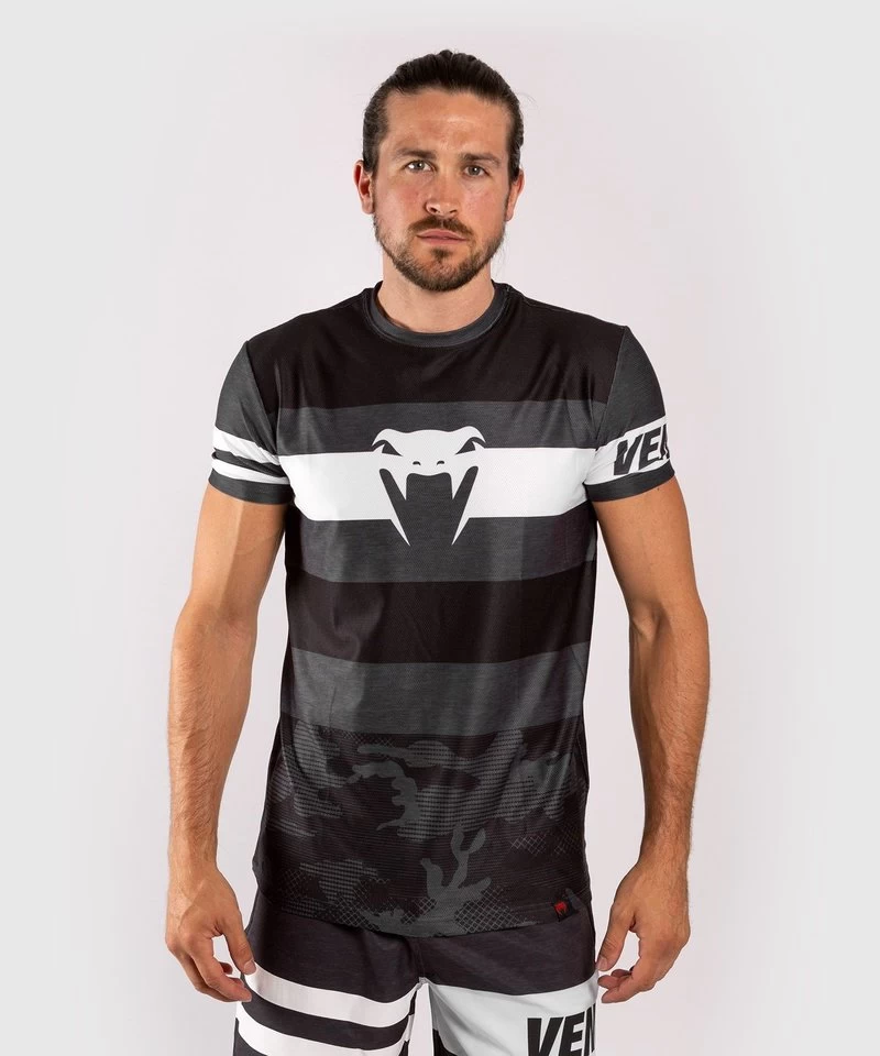 Venum Bandit Dry Tech T-shirt Zwart Grijs 11 Venum Bandit Dry Tech T-shirt Zwart Grijs - Afbeelding 9