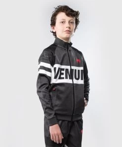 Venum Bandit Sportvest Trainingsjas Kinderen Zwart Grijs -Boksen Winkel venum venum bandit sportvest trainingsjas kinderen 2