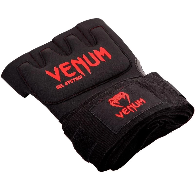 Venum Binnen Handschoenen Kontact Gel Gloves Zwart Rood 6 Venum Binnen Handschoenen Kontact Gel Gloves Zwart Rood - Afbeelding 4