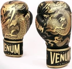 Venum Bokshandschoenen Dragon's Flight Zwart Goud -Boksen Winkel venum venum bokshandschoenen dragons flight zwart 3