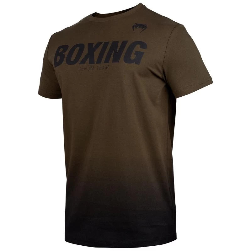 Venum Bokskleding BOXING VT T-shirts Khaki Zwart 3 Venum Bokskleding BOXING VT T-shirts Khaki Zwart