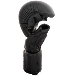 Venum Challenger 3.0 MMA Sparring Handschoenen Zwart Zwart -Boksen Winkel venum venum challenger 30 mma sparring handschoene 14