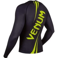 Venum Challenger Rash Guard L/S Zwart Geel 15 Venum Challenger Rash Guard L/S Zwart Geel -Boksen Winkel venum venum challenger rash guard l s zwart geel 5