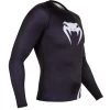 Venum Challenger Rash Guard L/S Zwart Wit -Boksen Winkel venum venum challenger rash guard l s zwart wit