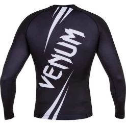 Venum Challenger Rash Guard L/S Zwart Wit -Boksen Winkel venum venum challenger rash guard l s zwart wit 4