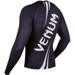 Venum Challenger Rash Guard L/S Zwart Wit -Boksen Winkel venum venum challenger rash guard l s zwart wit 7