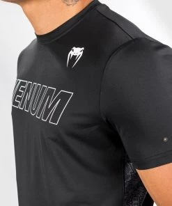 Venum Classic Evo Dry Tech T-shirt Zwart Wit