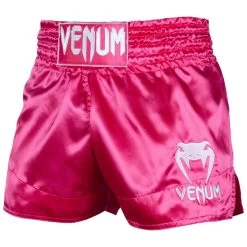 Venum Classic Muay Thai Kickboks Broekjes Dames Roze -Boksen Winkel venum venum classic muay thai kickboks broekjes da 3