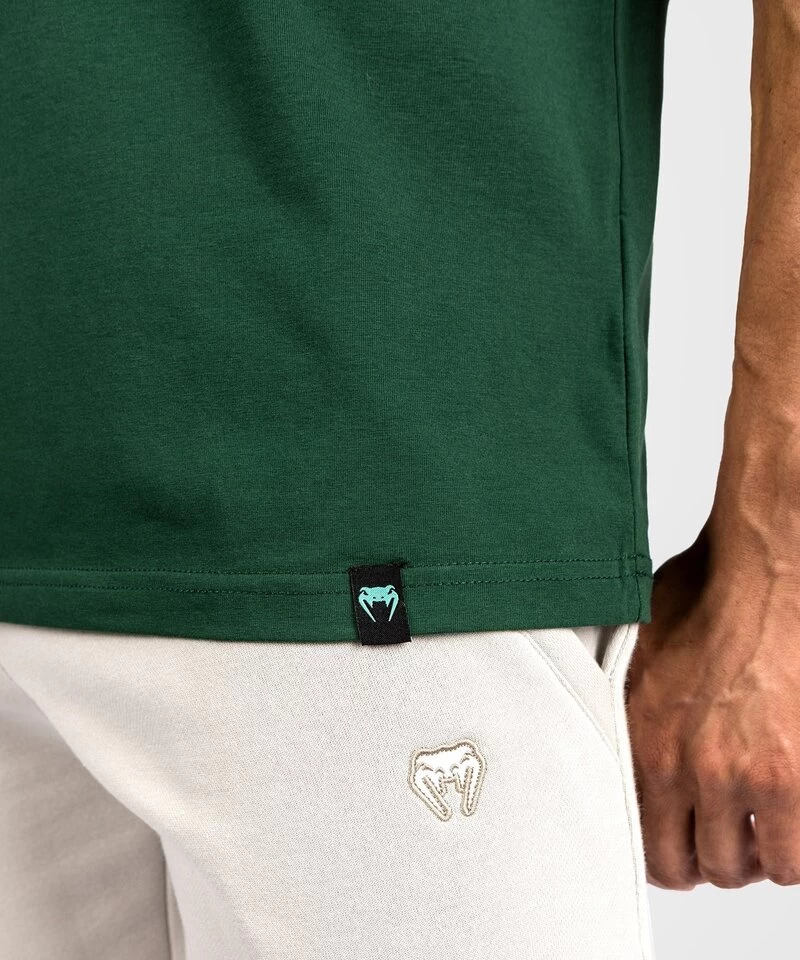 Venum Classic T-shirt Katoen Donkergroen Turquoise 3 Venum Classic T-shirt Katoen Donkergroen Turquoise