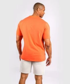 Venum Classic T-shirt Katoen Oranje Marineblauw -Boksen Winkel venum venum classic t shirt katoen oranje marinebl 5