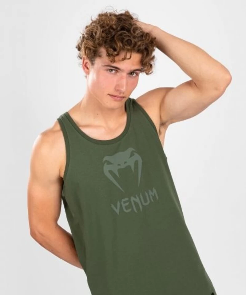 Venum Classic Tank Top Katoen Military Green 3 Venum Classic Tank Top Katoen Military Green
