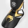 Venum CONTENDER 2.0 Scheenbeschermers Zwart Wit Goud -Boksen Winkel venum venum contender 20 scheenbeschermers zwart w