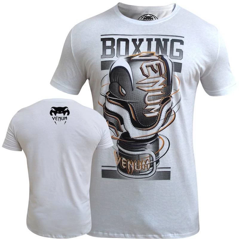 Venum Cutting Edge Boxing T Shirt Ice Vechtsport Artikelen 4 Venum Cutting Edge Boxing T Shirt Ice Vechtsport Artikelen - Afbeelding 2