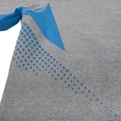 Venum Dry Tech Hurricane X FIT™ T-shirt Grijs Neo Blauw -Boksen Winkel venum venum dry tech hurricane x fit t shirt grijs 6