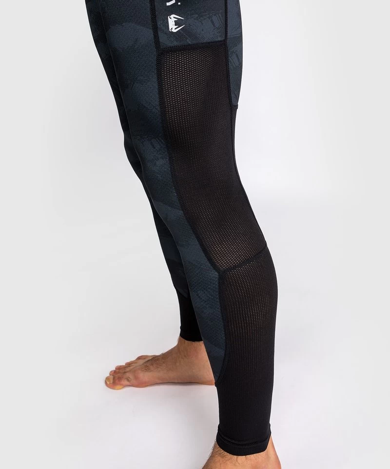 Venum Electron 3.0 Sportlegging Tights Spats Zwart 7 Venum Electron 3.0 Sportlegging Tights Spats Zwart - Afbeelding 5