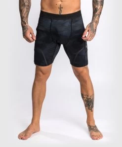 Venum Electron 3.0 Vale Tudo Compressie Short Zwart -Boksen Winkel venum venum electron 30 vale tudo compressie short 4