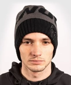 Venum Elite Beanie Grijs Zwart -Boksen Winkel venum venum elite beanie grijs zwart 2