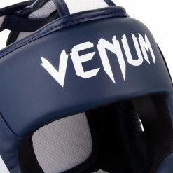 Venum Elite Headgear Marineblauwe Hoofdbescherming
