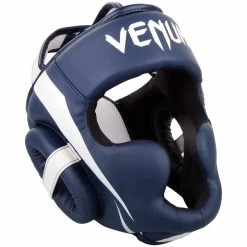 Venum Elite Headgear Marineblauwe Hoofdbescherming -Boksen Winkel venum venum elite headgear marineblauwe hoofdbesch 4