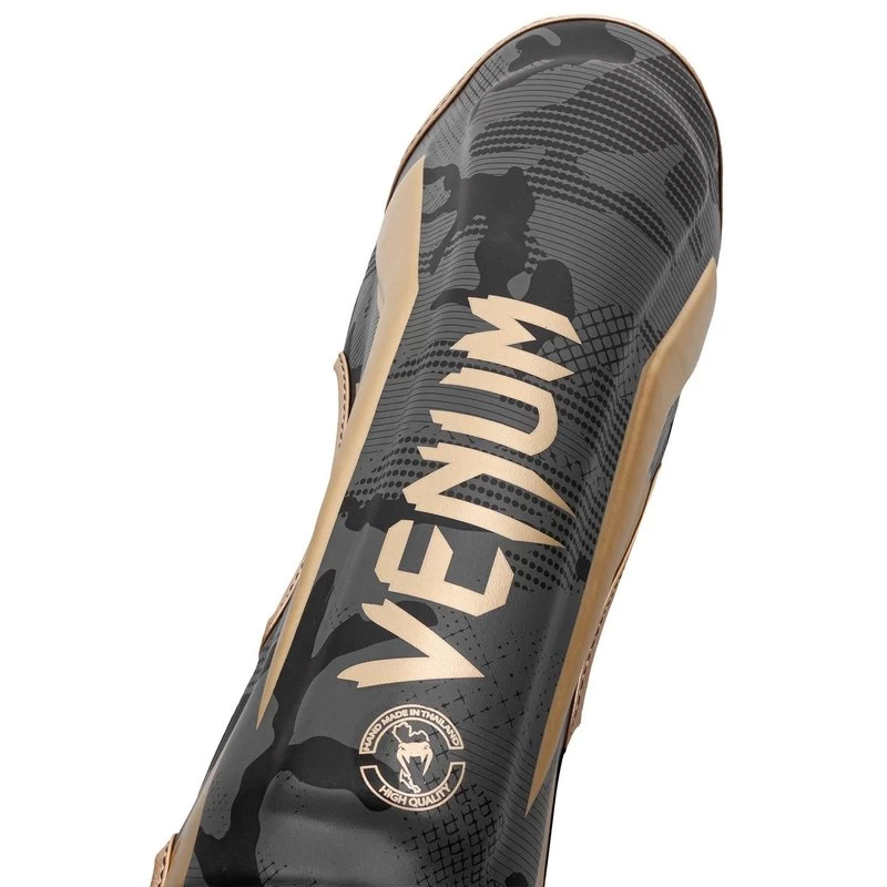 Venum Elite (Kickboks) Scheenbeschermers Dark Camo Gold 6 Venum Elite (Kickboks) Scheenbeschermers Dark Camo Gold - Afbeelding 4