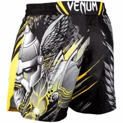 Venum Fight Shorts Viking 2.0 Zwart Geel -Boksen Winkel venum venum fight shorts viking 20 zwart geel 7