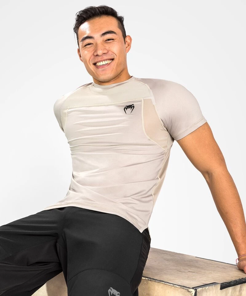 Venum G-Fit Air Dry-Tech T-shirt Zand 4 Venum G-Fit Air Dry-Tech T-shirt Zand - Afbeelding 2
