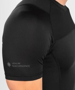 Venum G-Fit Air Rash Guard Korte Mouwen Zwart -Boksen Winkel venum venum g fit air rash guard korte mouwen zwar 2