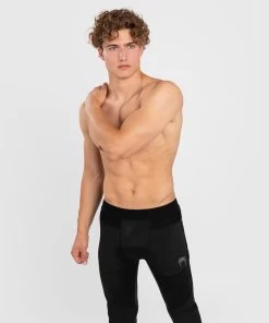 Venum G-Fit Air Sportlegging Tights Spats Zwart -Boksen Winkel venum venum g fit air sportlegging tights spats zw 4