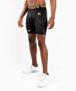 Venum G-Fit Compressie Short Zwart Goud 14 Venum G-Fit Compressie Short Zwart Goud -Boksen Winkel venum venum g fit compressie short zwart goud 2