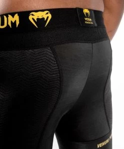 Venum G-Fit Compressie Short Zwart Goud