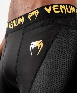 Venum G-Fit Compressie Short Zwart Goud 15 Venum G-Fit Compressie Short Zwart Goud -Boksen Winkel venum venum g fit compressie short zwart goud 3