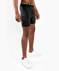 Venum G-Fit Compressie Short Zwart Goud 17 Venum G-Fit Compressie Short Zwart Goud -Boksen Winkel venum venum g fit compressie short zwart goud 5