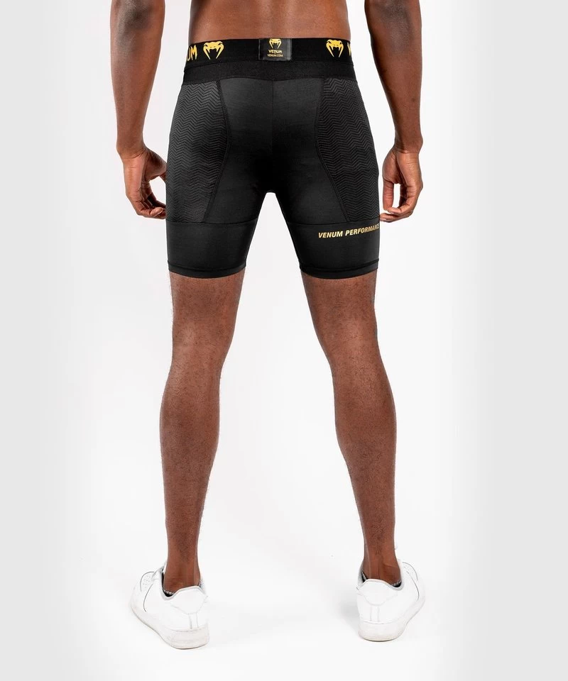 Venum G-Fit Compressie Short Zwart Goud 11 Venum G-Fit Compressie Short Zwart Goud - Afbeelding 9
