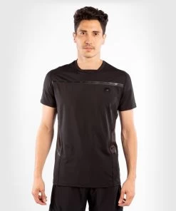 Venum G-Fit Dry-Tech T-shirt Zwart Zwart -Boksen Winkel venum venum g fit dry tech t shirt zwart zwart 2