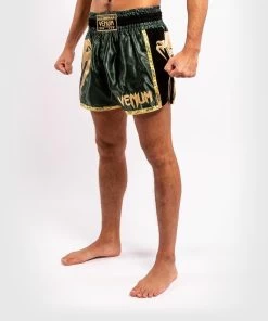 Venum Giant Camo Muay Thai Kickboks Broekje Khaki Goud 12 Venum Giant Camo Muay Thai Kickboks Broekje Khaki Goud -Boksen Winkel venum venum giant camo muay thai kickboks broekje 1