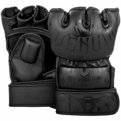Venum Gladiator 3.0 MMA Handschoenen Zwart Zwart Venum Gear -Boksen Winkel venum venum gladiator 30 mma handschoenen zwart zw 4