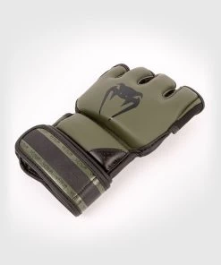 Venum Impact 2.0 MMA Handschoenen Skintex Khaki Zwart -Boksen Winkel venum venum impact 20 mma handschoenen skintex kha 7