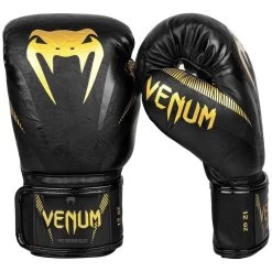 Venum Impact Bokshandschoenen Zwart Goud Muay Thai -Boksen Winkel venum venum impact bokshandschoenen zwart goud mua 3