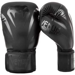 Venum Impact Kickboxing Bokshandschoenen Zwart Zwart -Boksen Winkel venum venum impact kickboxing bokshandschoenen zwa 3