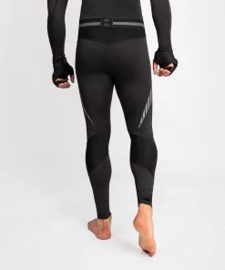 Venum JAWS 2.0 Sportlegging Spats Heren Zwart Grijs -Boksen Winkel venum venum jaws 20 sportlegging spats heren zwart 2