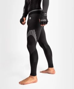 Venum JAWS 2.0 Sportlegging Spats Heren Zwart Grijs -Boksen Winkel venum venum jaws 20 sportlegging spats heren zwart 4