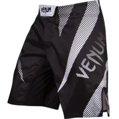 Venum Jaws MMA Fight Shorts Zwart Wit Venum Kleding -Boksen Winkel venum venum jaws mma fight shorts zwart wit venum 3