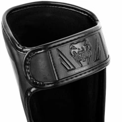 Venum Kickboks Scheenbeschermers Elite Black On Black Shinguards