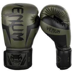 Venum (Kickboks)Bokshandschoenen Elite Khaki Camo -Boksen Winkel venum venum kickboksbokshandschoenen elite khaki c 5