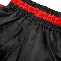 Venum Kids BANGKOK INFERNO Muay Thai Short Zwart Rood -Boksen Winkel venum venum kids bangkok inferno muay thai short z 1