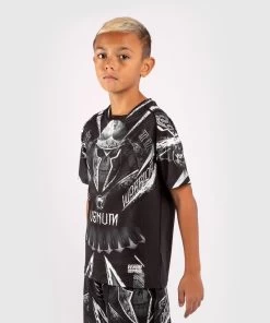 Venum Kids GLDTR 4.0 Dry-Tech T-shirt Zwart Wit 10 Venum Kids GLDTR 4.0 Dry-Tech T-shirt Zwart Wit -Boksen Winkel venum venum kids gldtr 40 dry tech t shirt zwart w 2