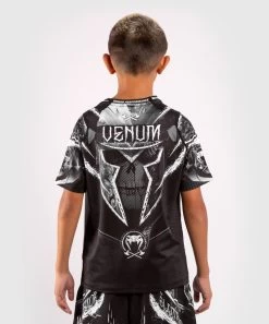 Venum Kids GLDTR 4.0 Dry-Tech T-shirt Zwart Wit