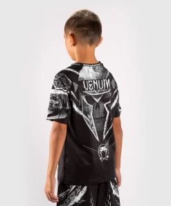 Venum Kids GLDTR 4.0 Dry-Tech T-shirt Zwart Wit 11 Venum Kids GLDTR 4.0 Dry-Tech T-shirt Zwart Wit -Boksen Winkel venum venum kids gldtr 40 dry tech t shirt zwart w 3