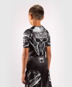 Venum Kids GLDTR 4.0 Rash Guardย Zwart Wit